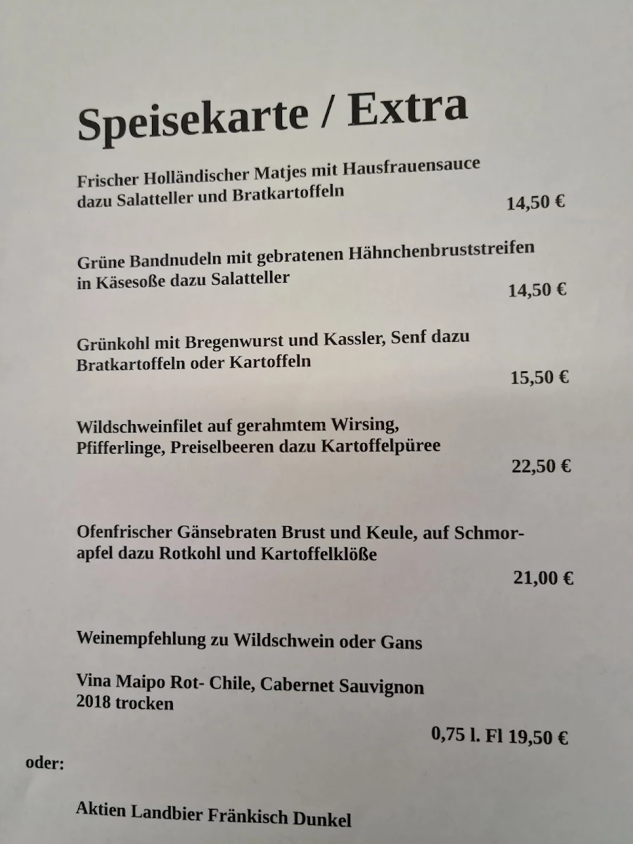 Speisekarte photo 2