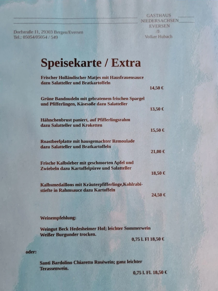 Speisekarte photo 4