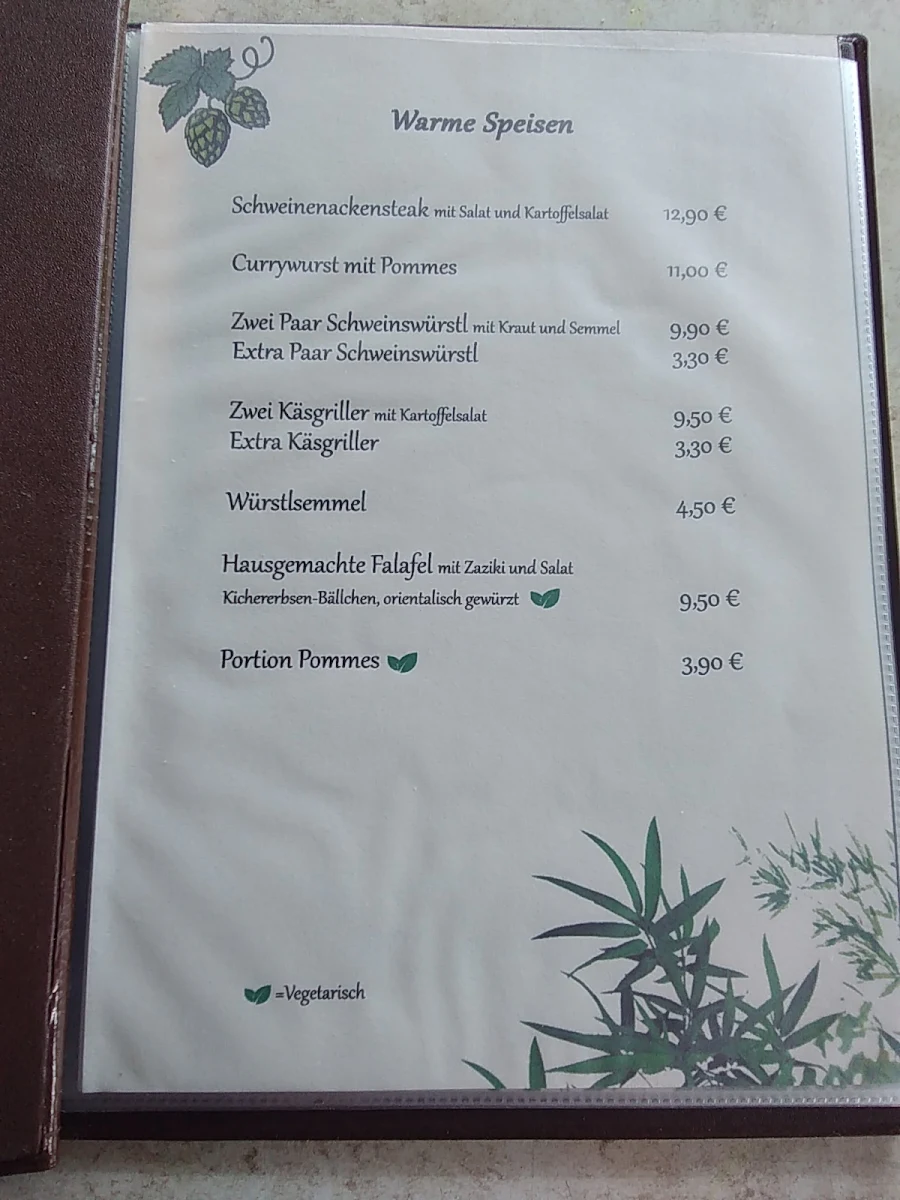 Speisekarte photo 3