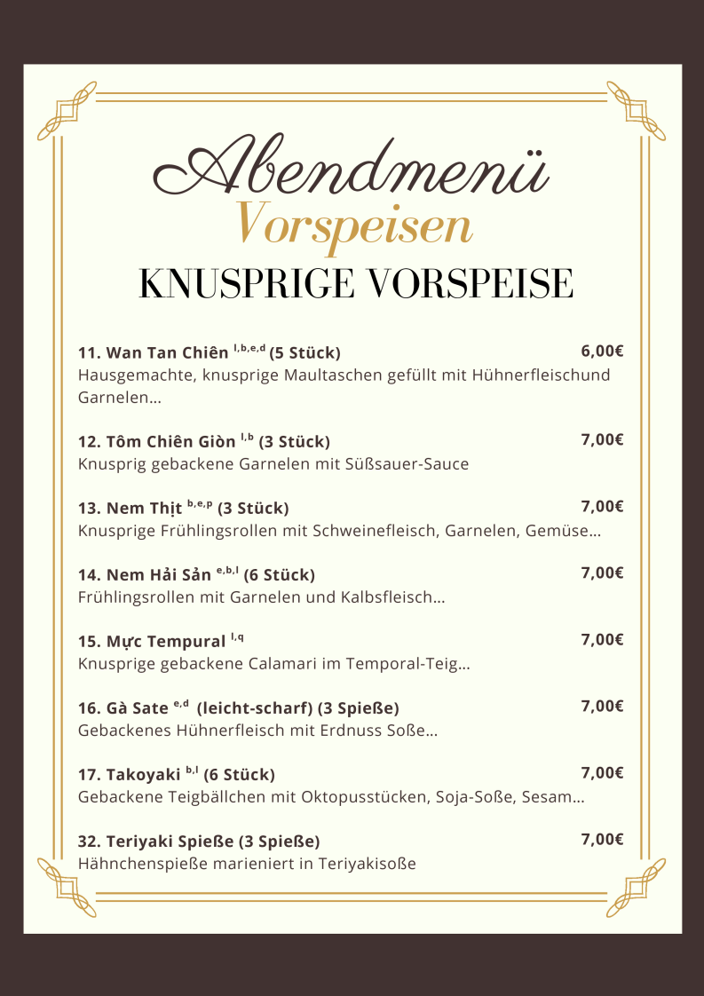 Speisekarte photo 6