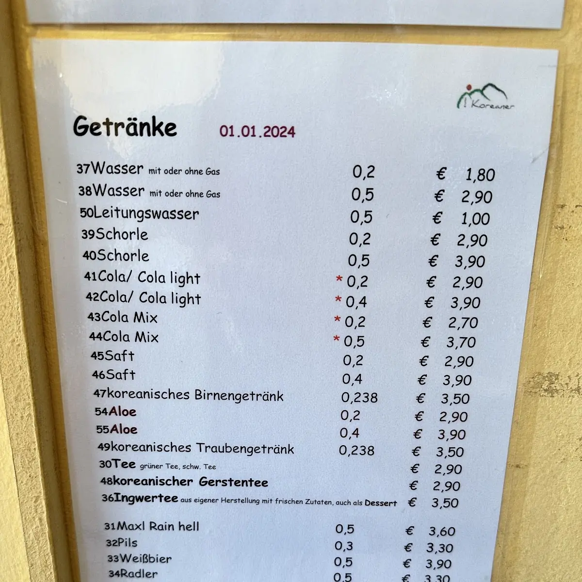 Speisekarte photo 10