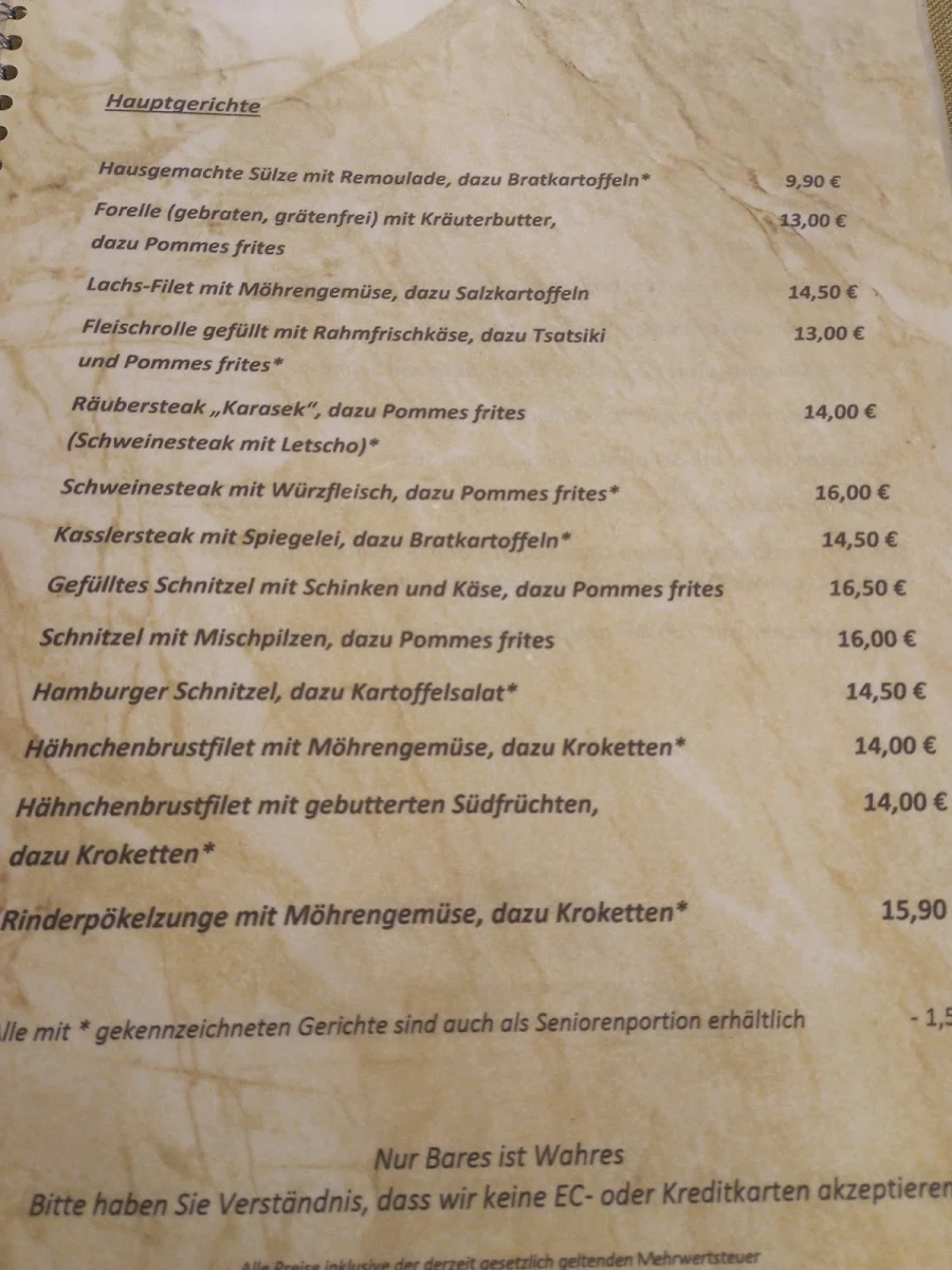 Speisekarte photo 4
