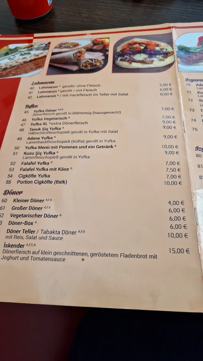 Speisekarte photo 4