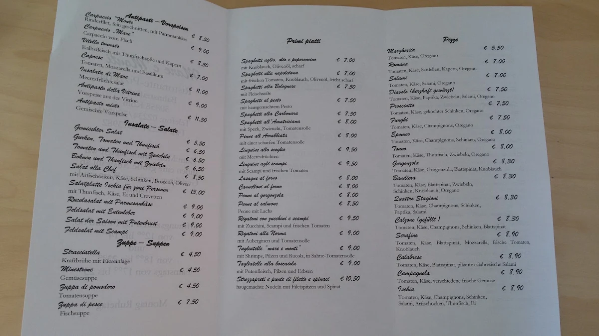 Speisekarte photo 1