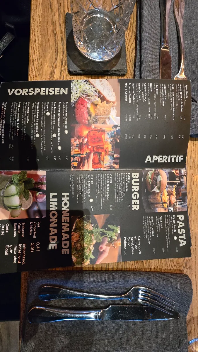 Speisekarte, gastro urban GmbH