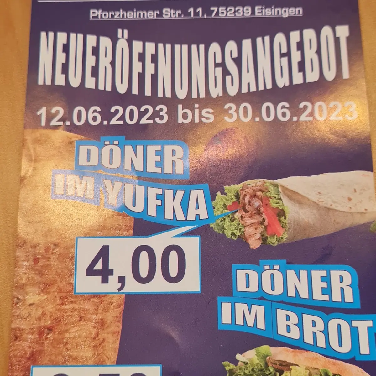 Speisekarte photo 1
