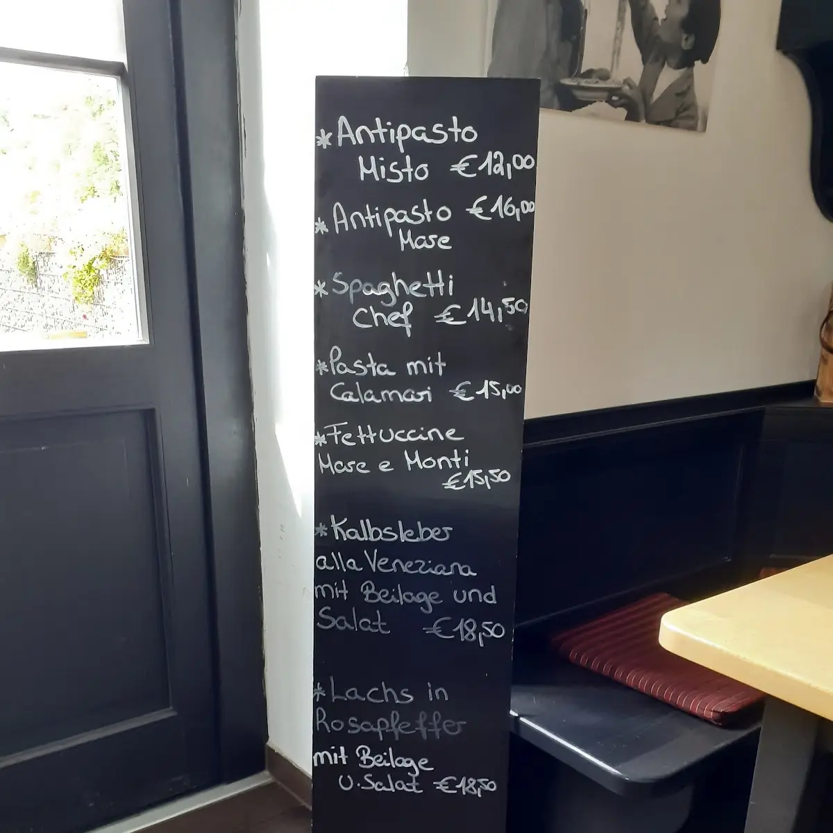 Speisekarte, Osteria Pizza e Pasta Lucia & Lory