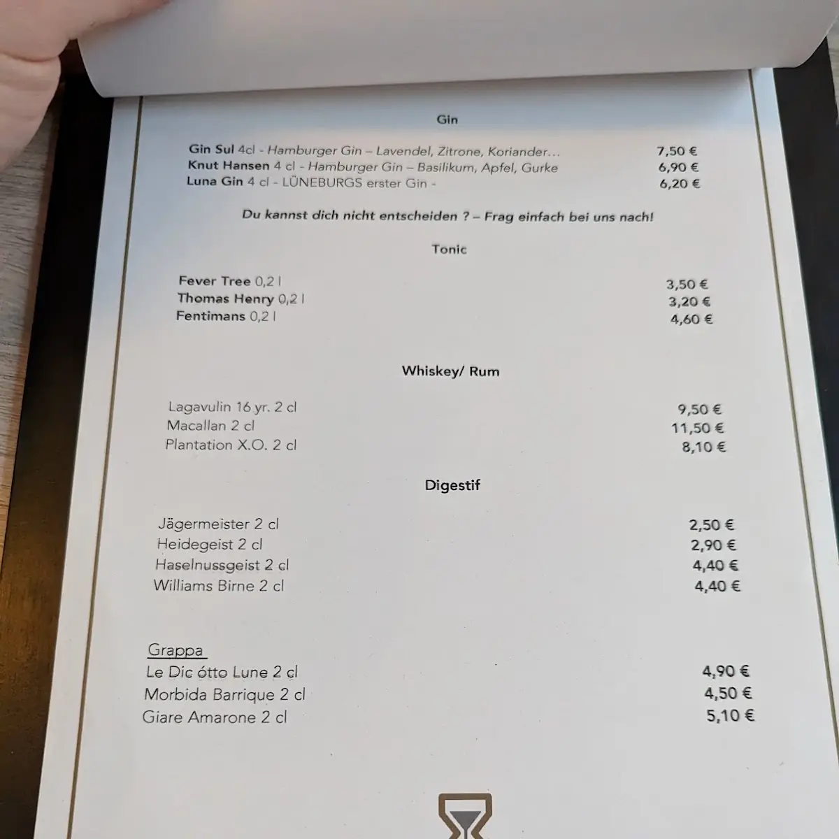 Speisekarte photo 6