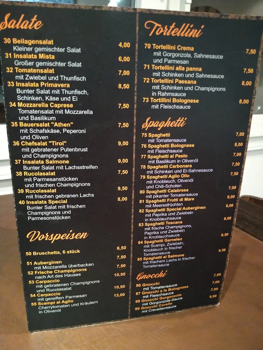 Speisekarte photo 4