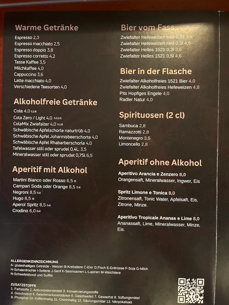 Speisekarte photo 1