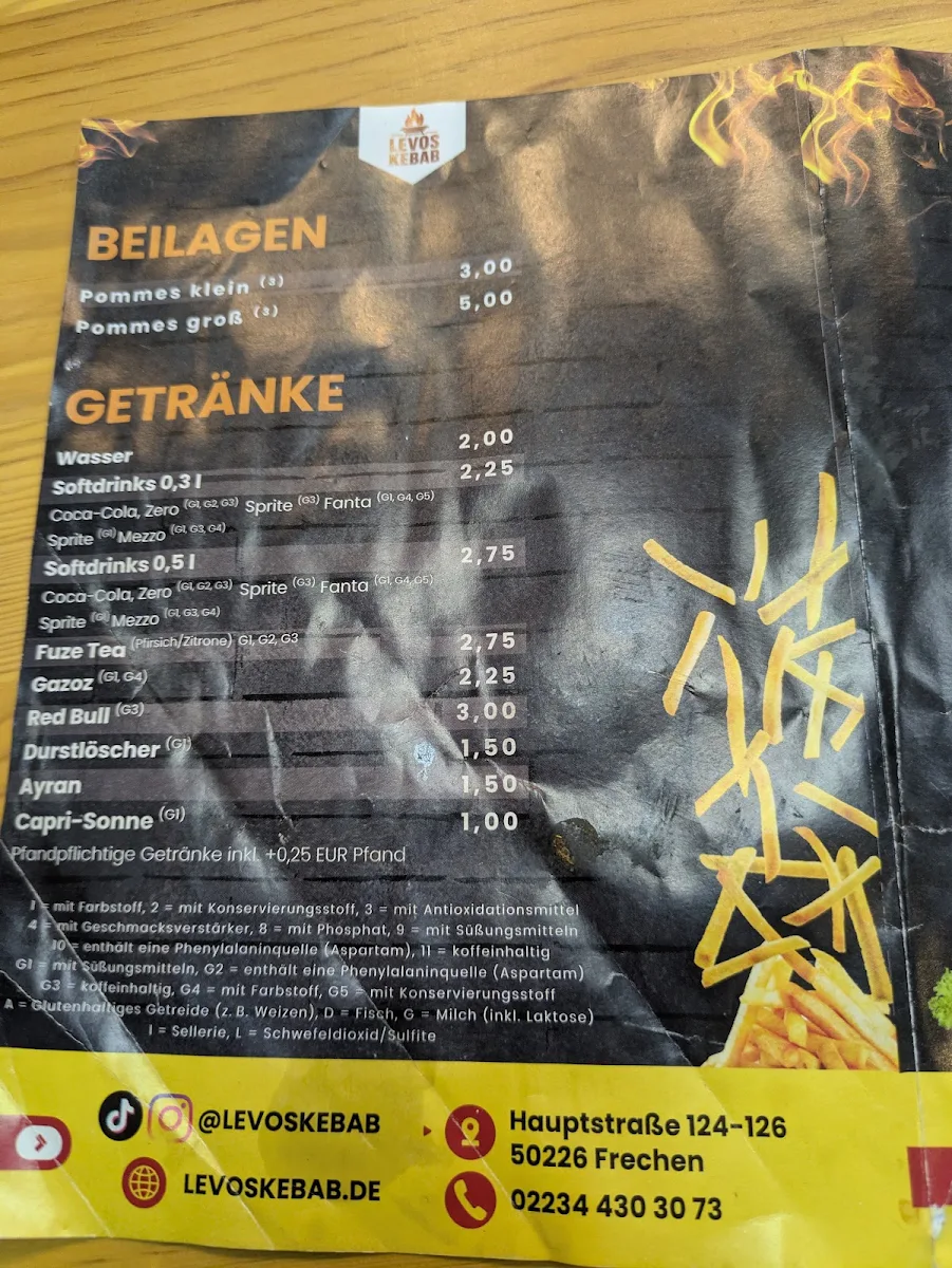 Speisekarte photo 3
