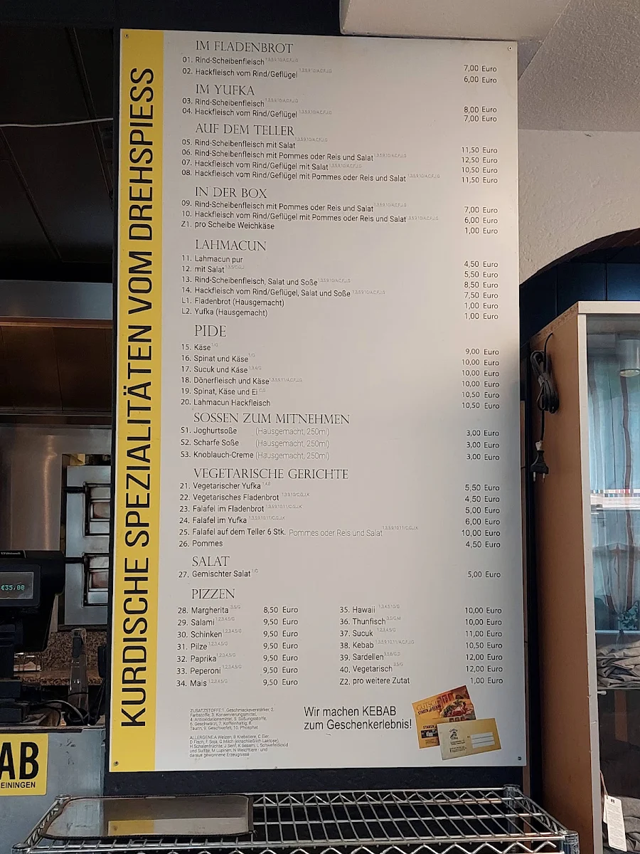 Speisekarte photo 1