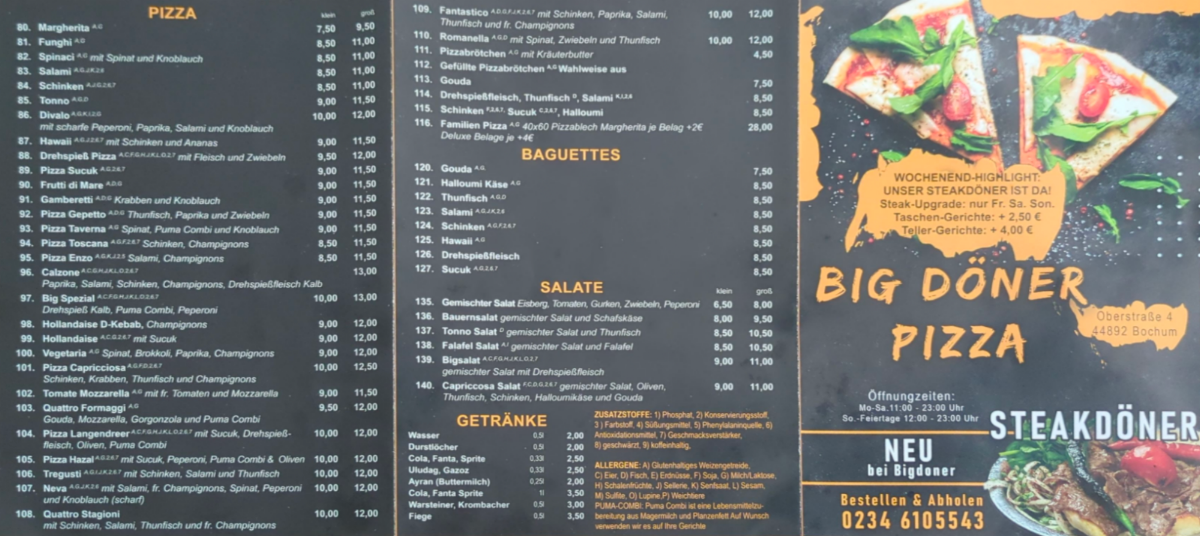 Speisekarte photo 6