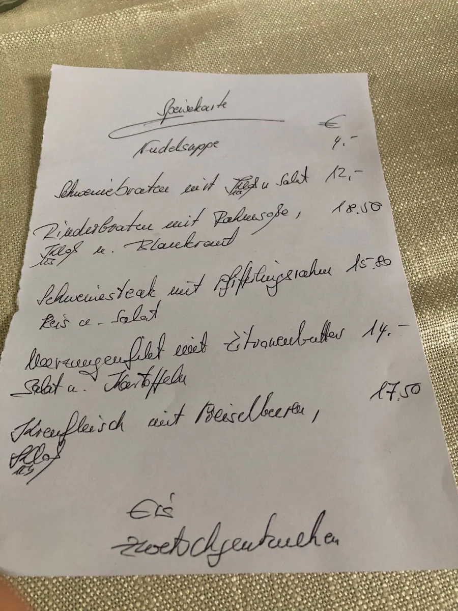 Speisekarte photo 3