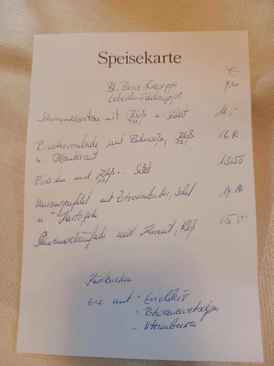 Speisekarte photo 4