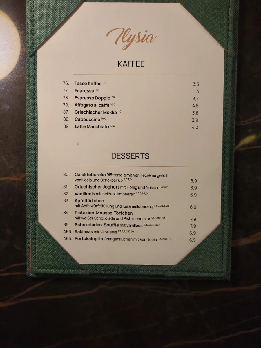 Speisekarte photo 1