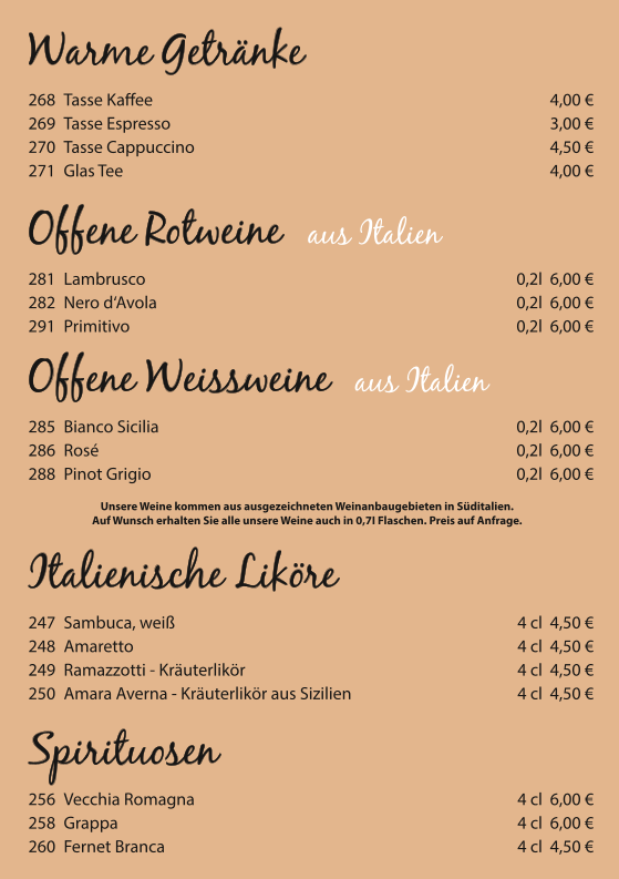 Speisekarte photo 10