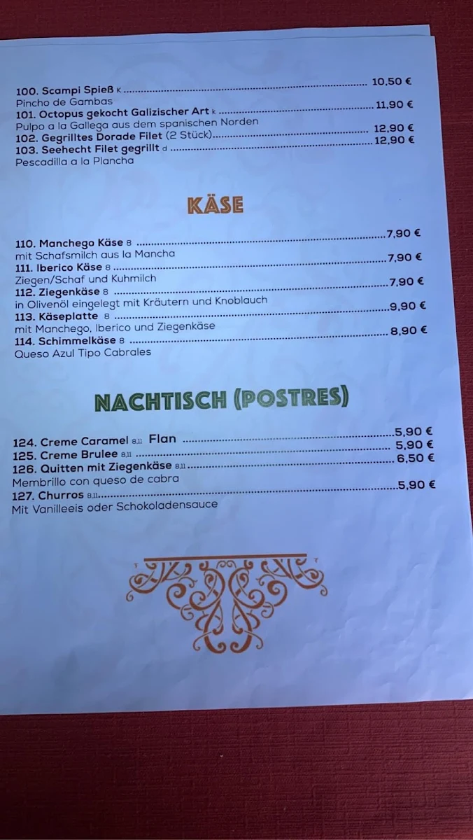 Speisekarte photo 8
