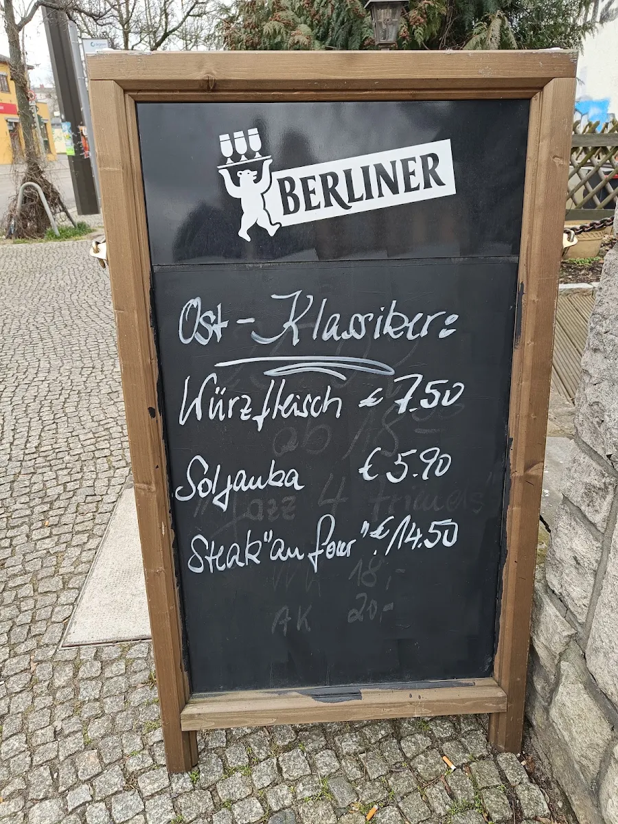 Speisekarte, Restaurant Bräustübl
