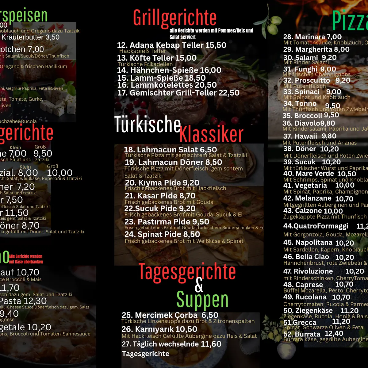 Speisekarte photo 1
