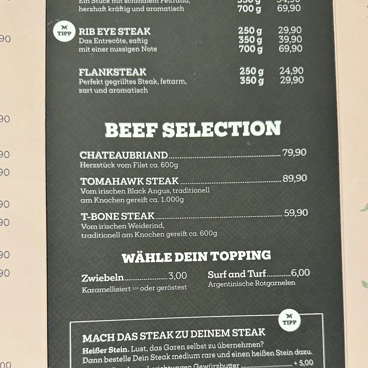 Speisekarte photo 4