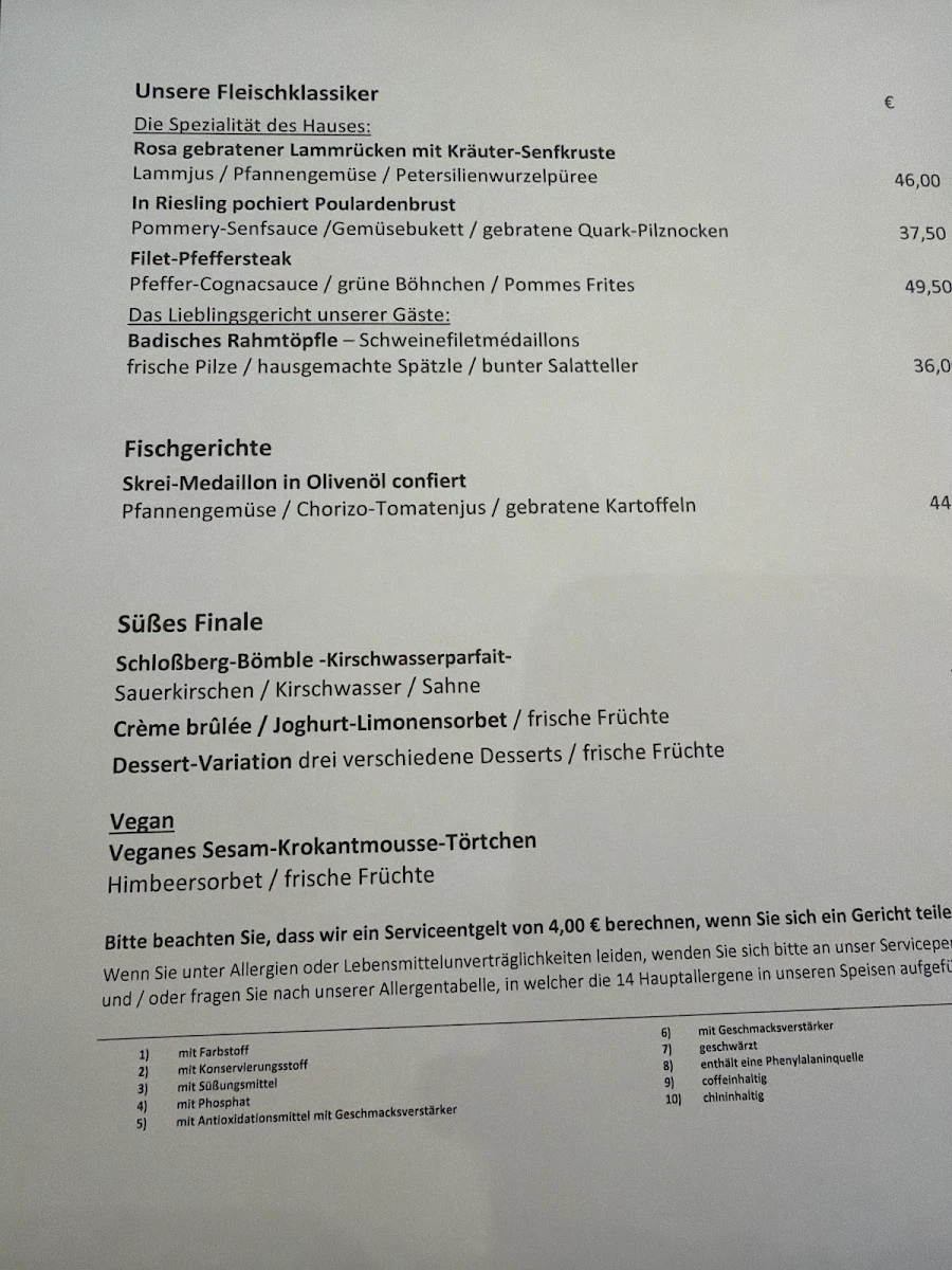 Speisekarte photo 1
