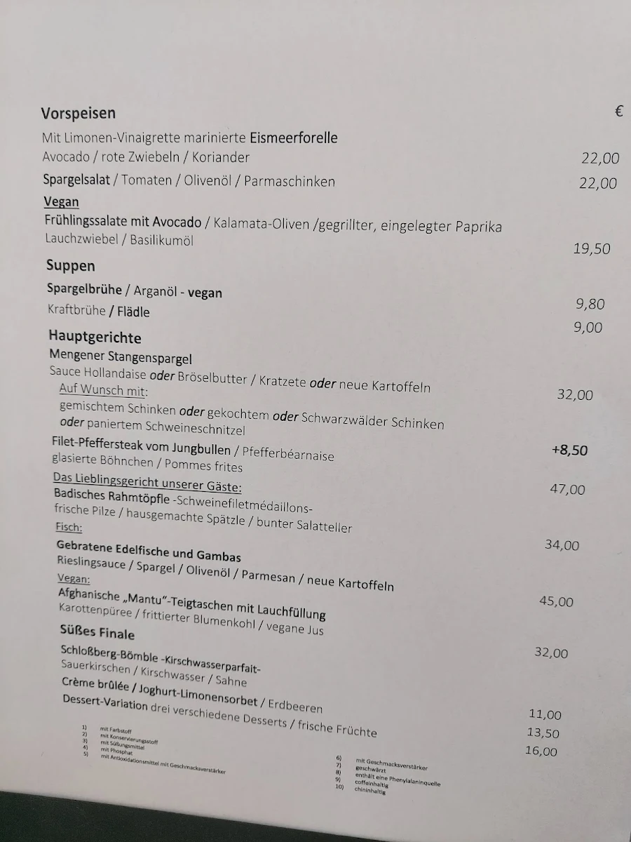 Speisekarte photo 2