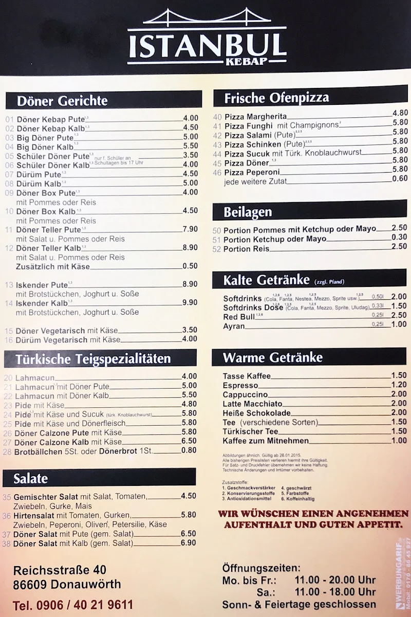 Speisekarte photo 4