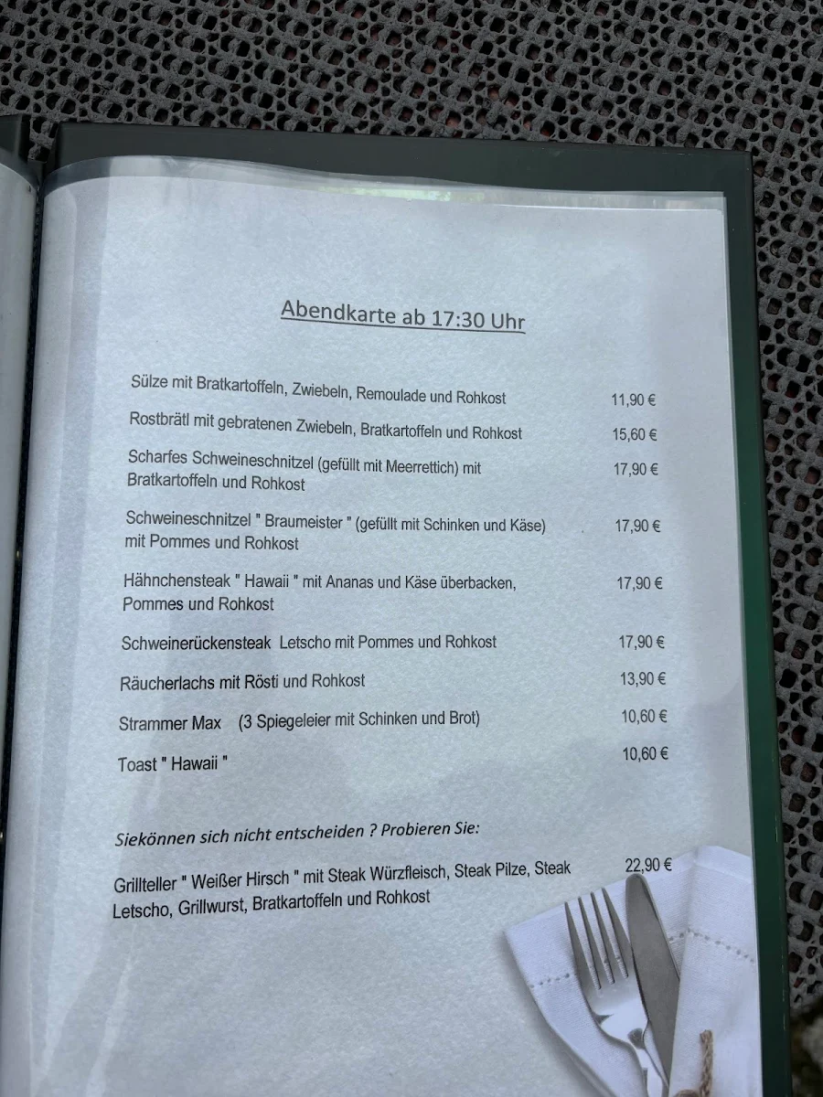 Speisekarte photo 2