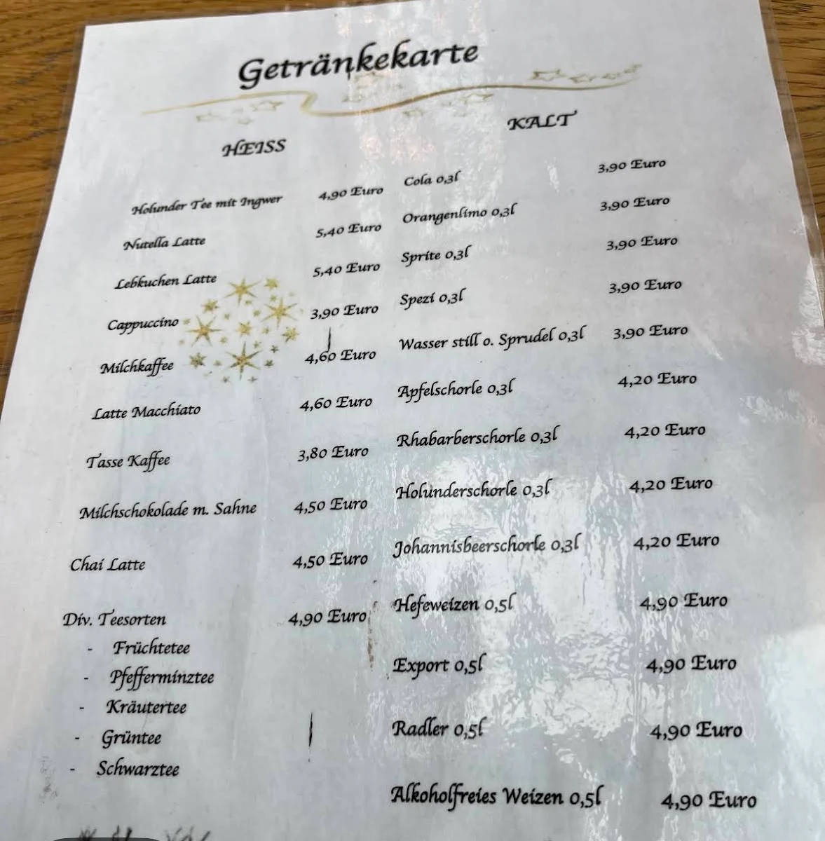 Speisekarte photo 5