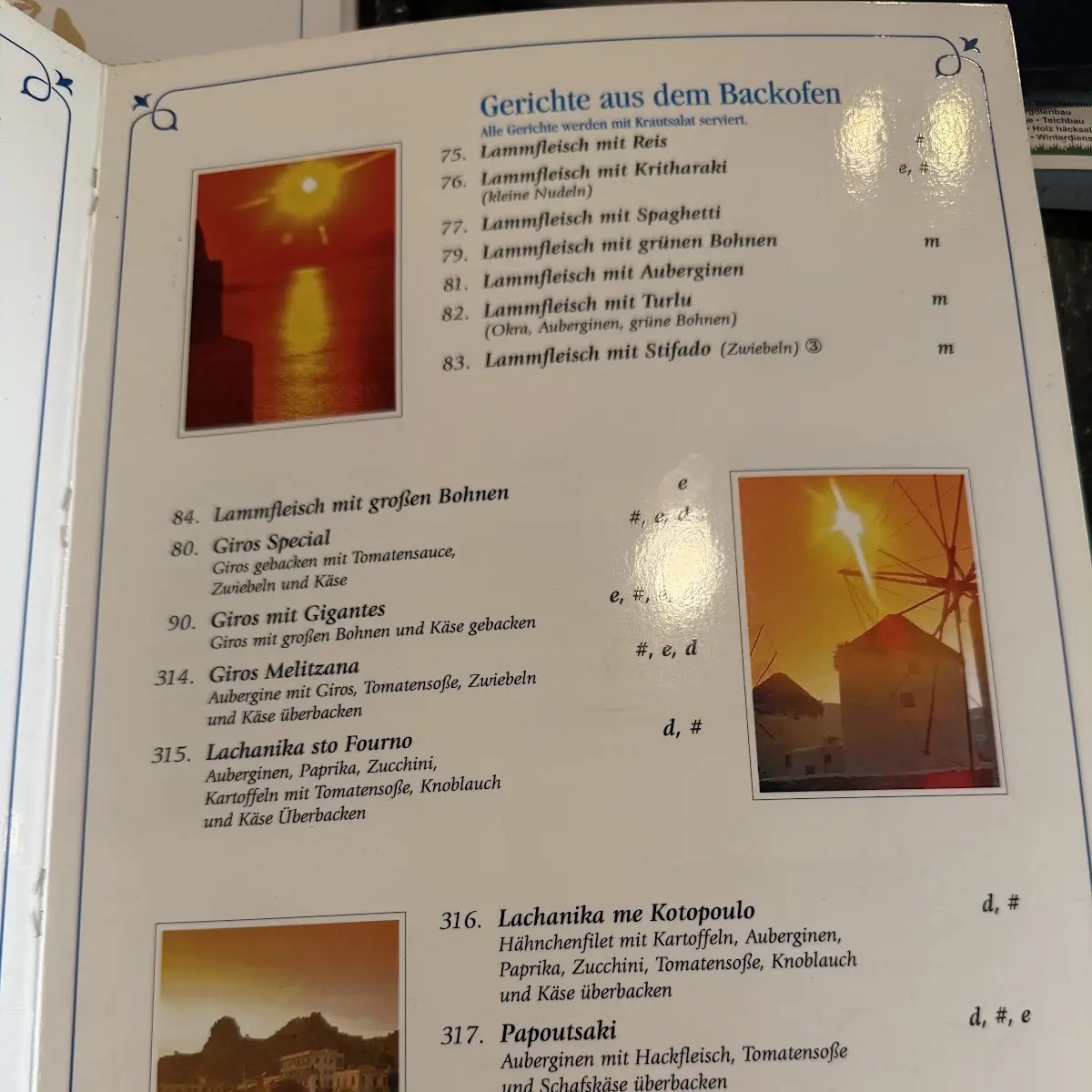 Speisekarte photo 9