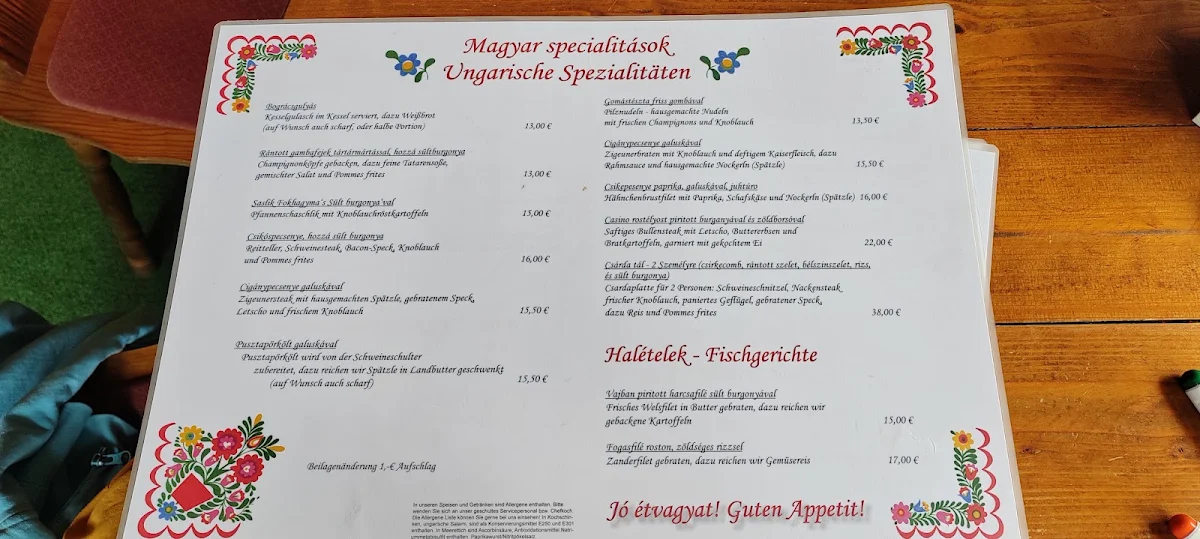 Speisekarte photo 1
