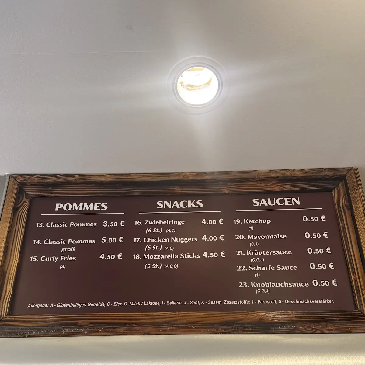 Speisekarte photo 1