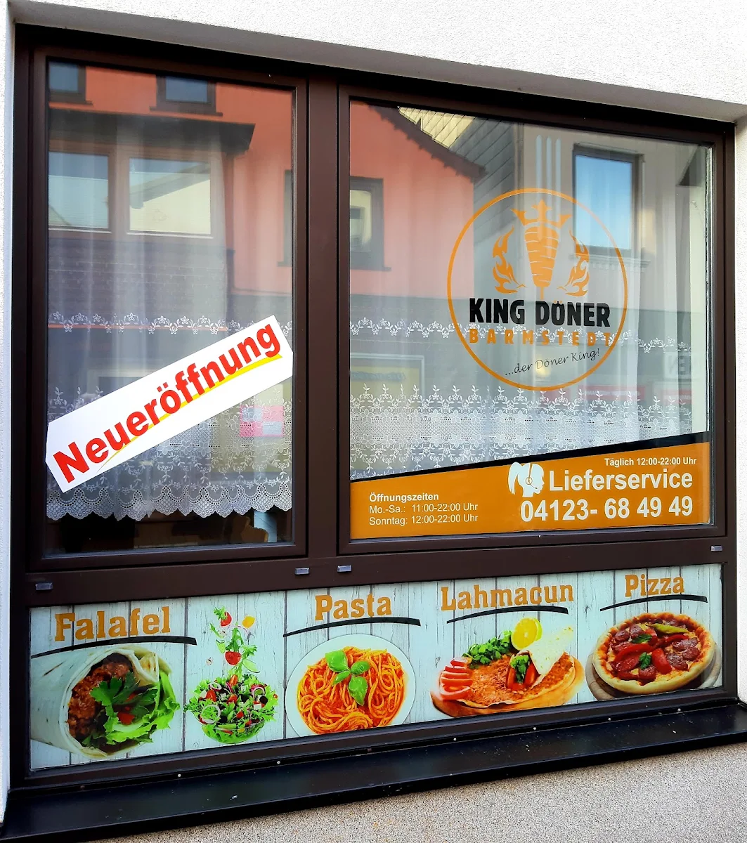 Speisekarte, King Döner