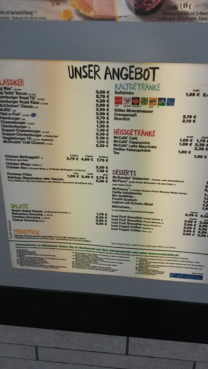 Speisekarte photo 3