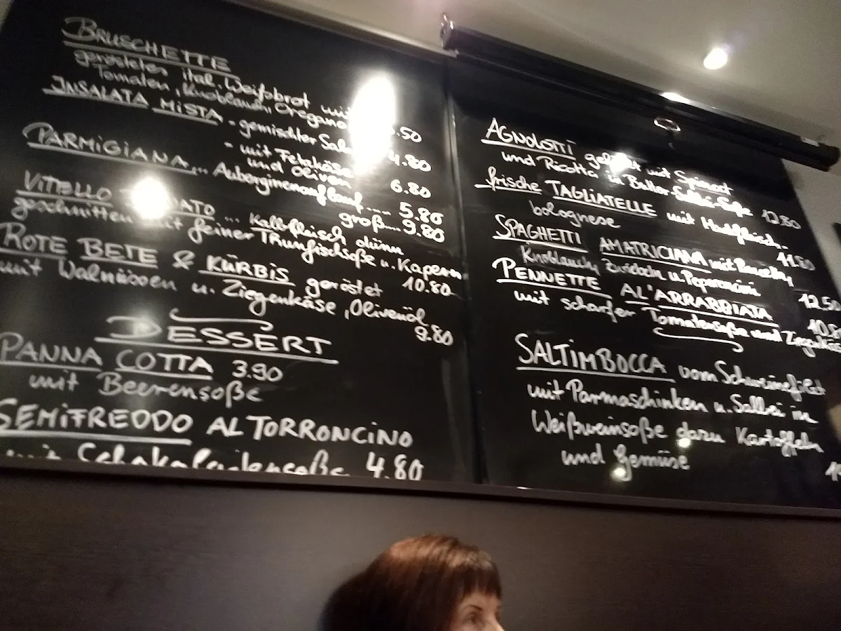 Speisekarte, Rizzellis Cantina e cucina - Erlangen