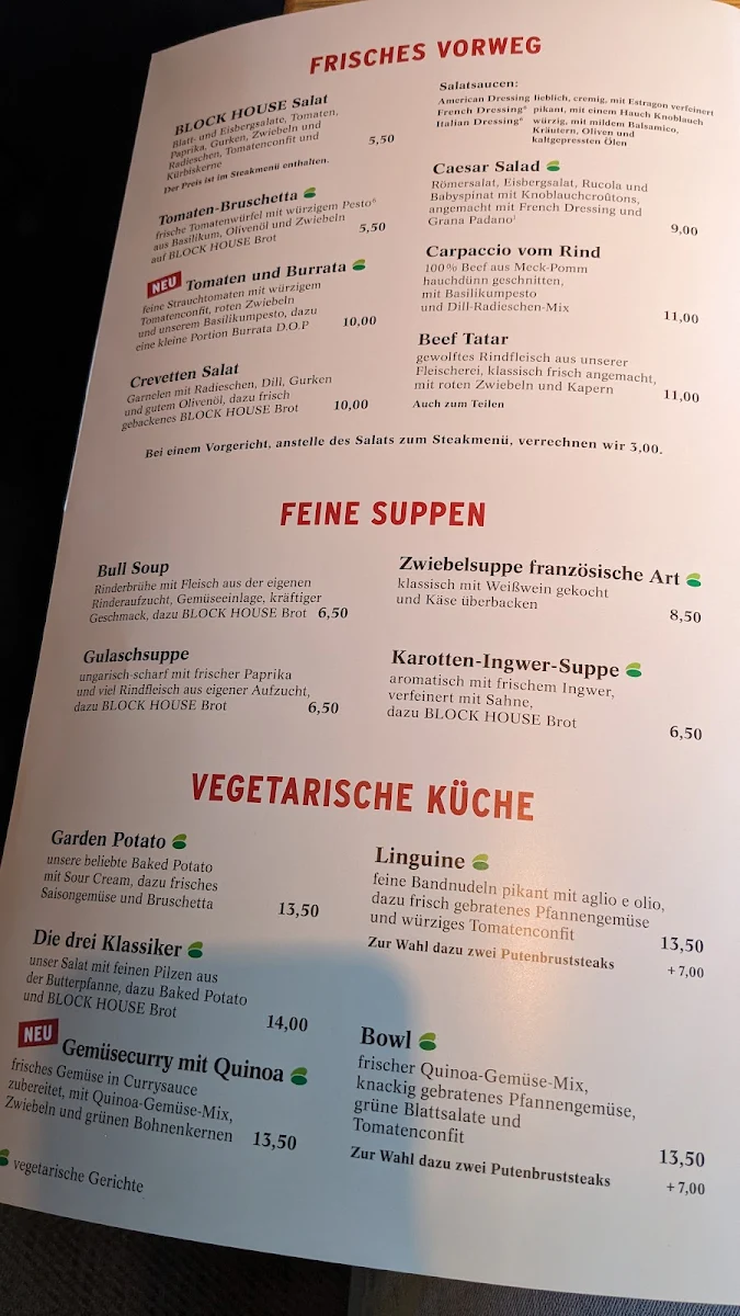 Speisekarte photo 1