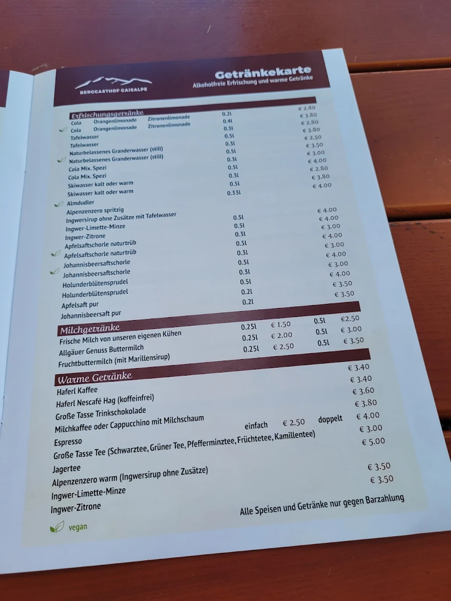 Speisekarte photo 6