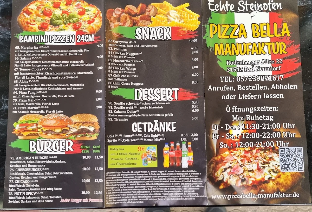Speisekarte photo 3