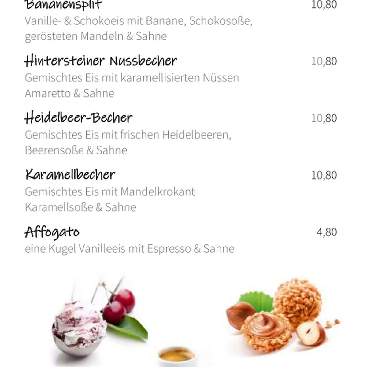 Speisekarte photo 1