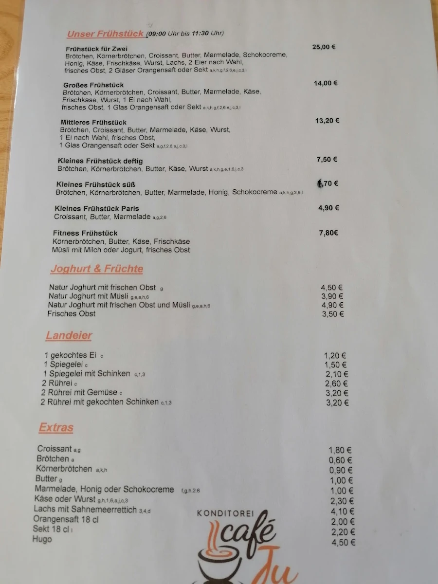 Speisekarte photo 2
