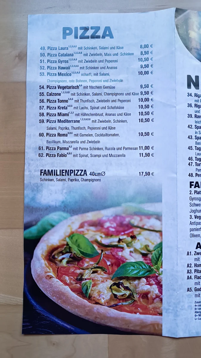 Speisekarte photo 2