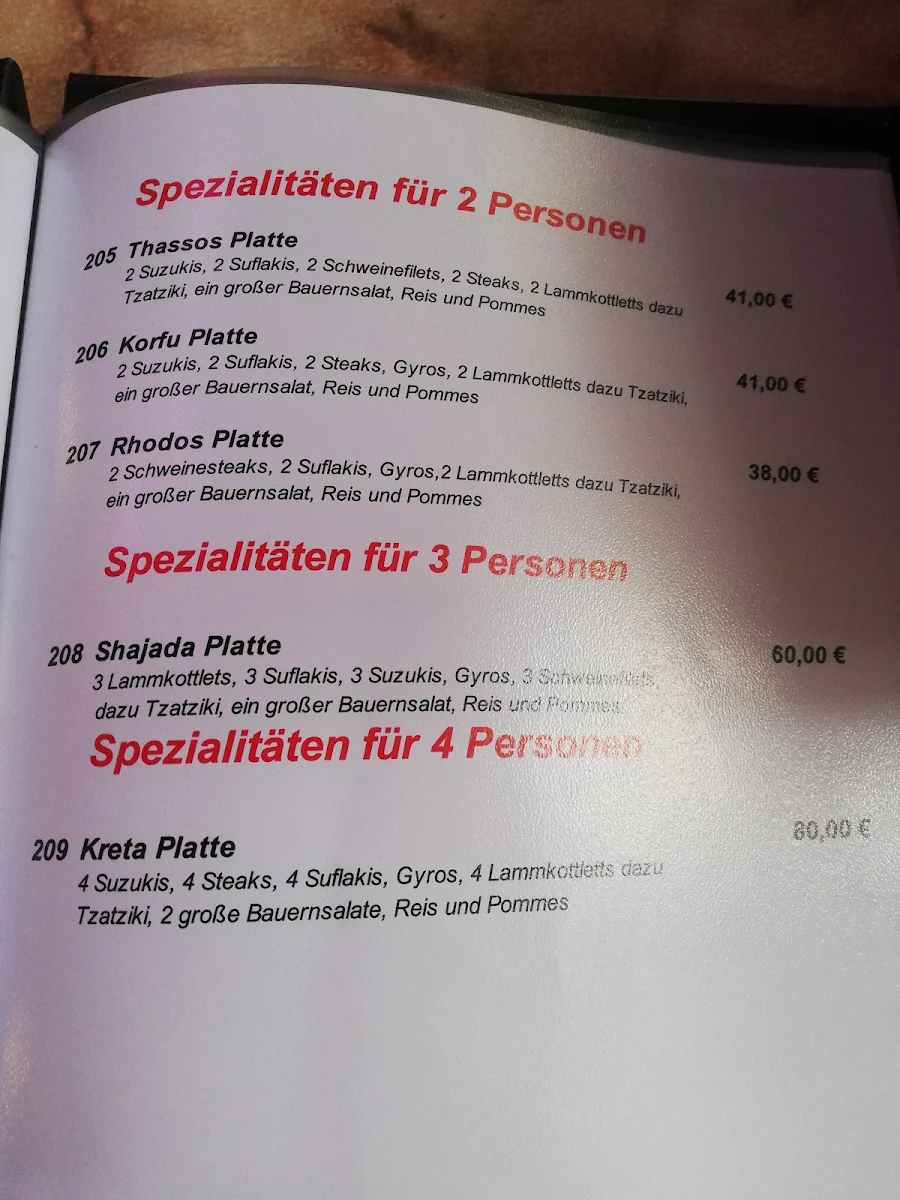 Speisekarte photo 3