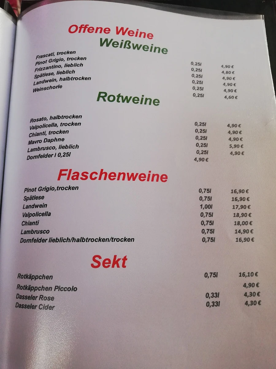 Speisekarte photo 9