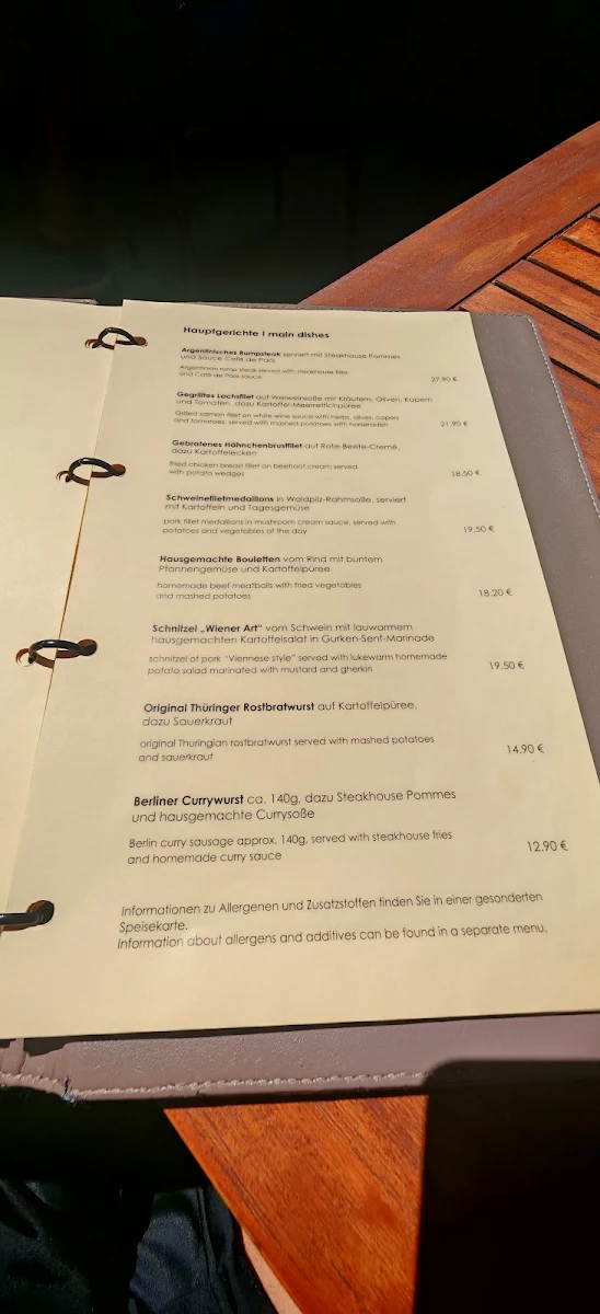 Speisekarte, NOAH'S Restaurant | Café