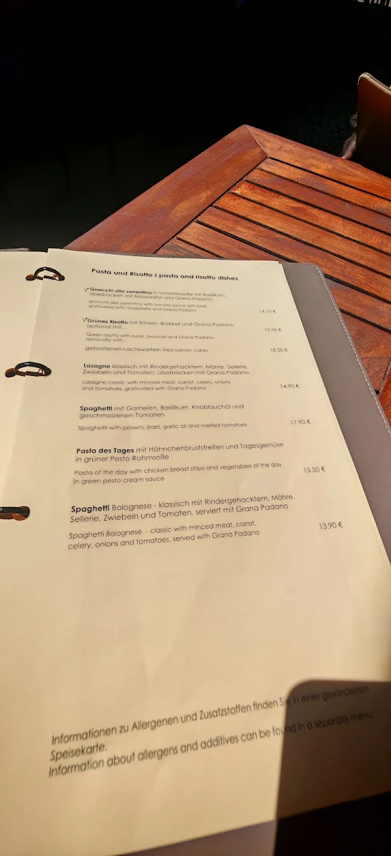 Speisekarte, NOAH'S Restaurant | Café