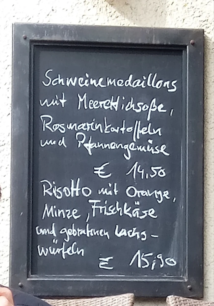 Speisekarte, NOAH'S Restaurant | Café