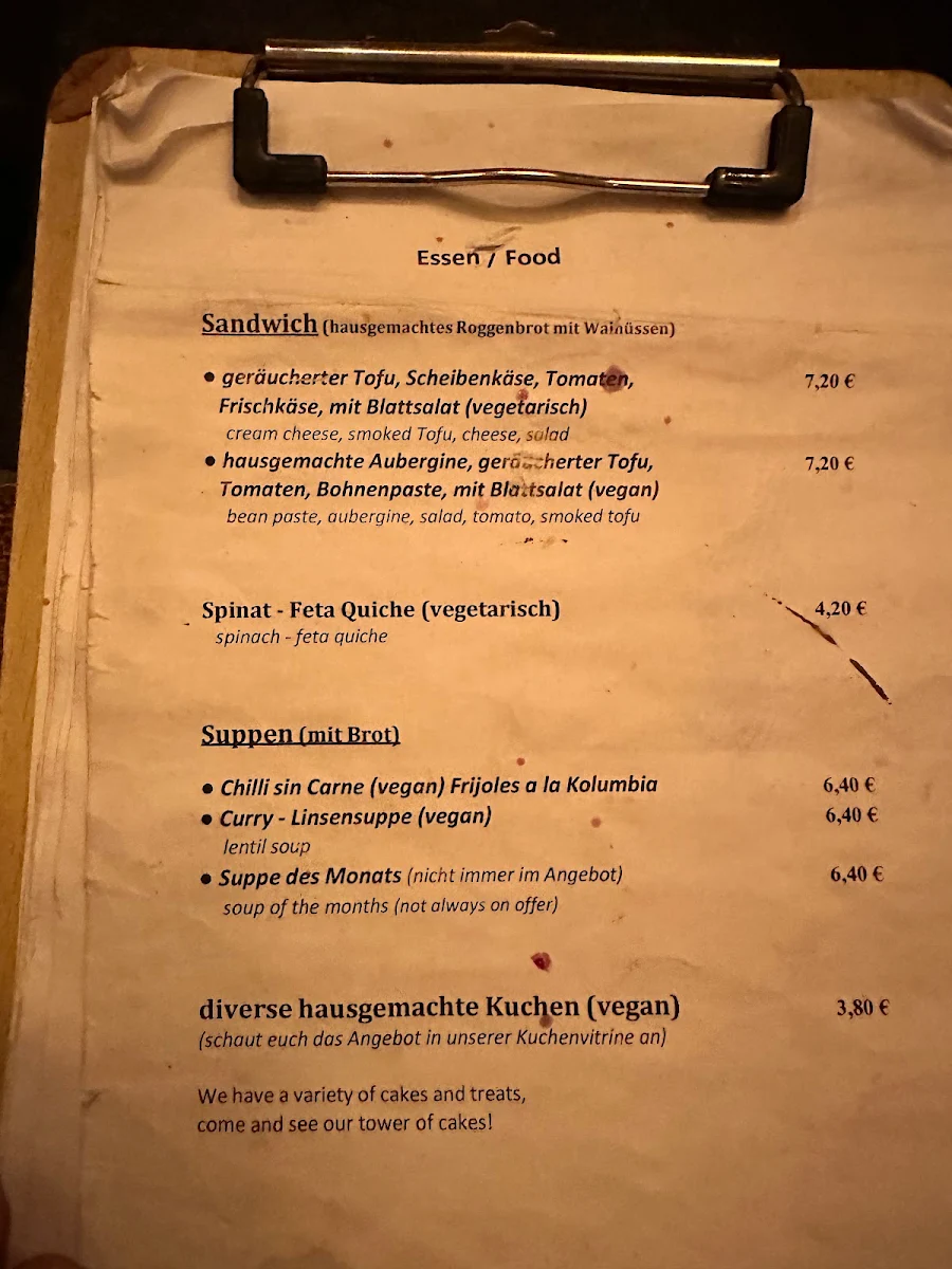 Speisekarte photo 3