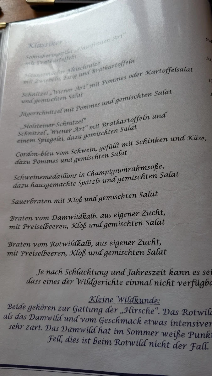 Speisekarte photo 2