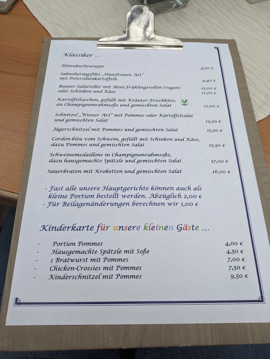 Speisekarte photo 5